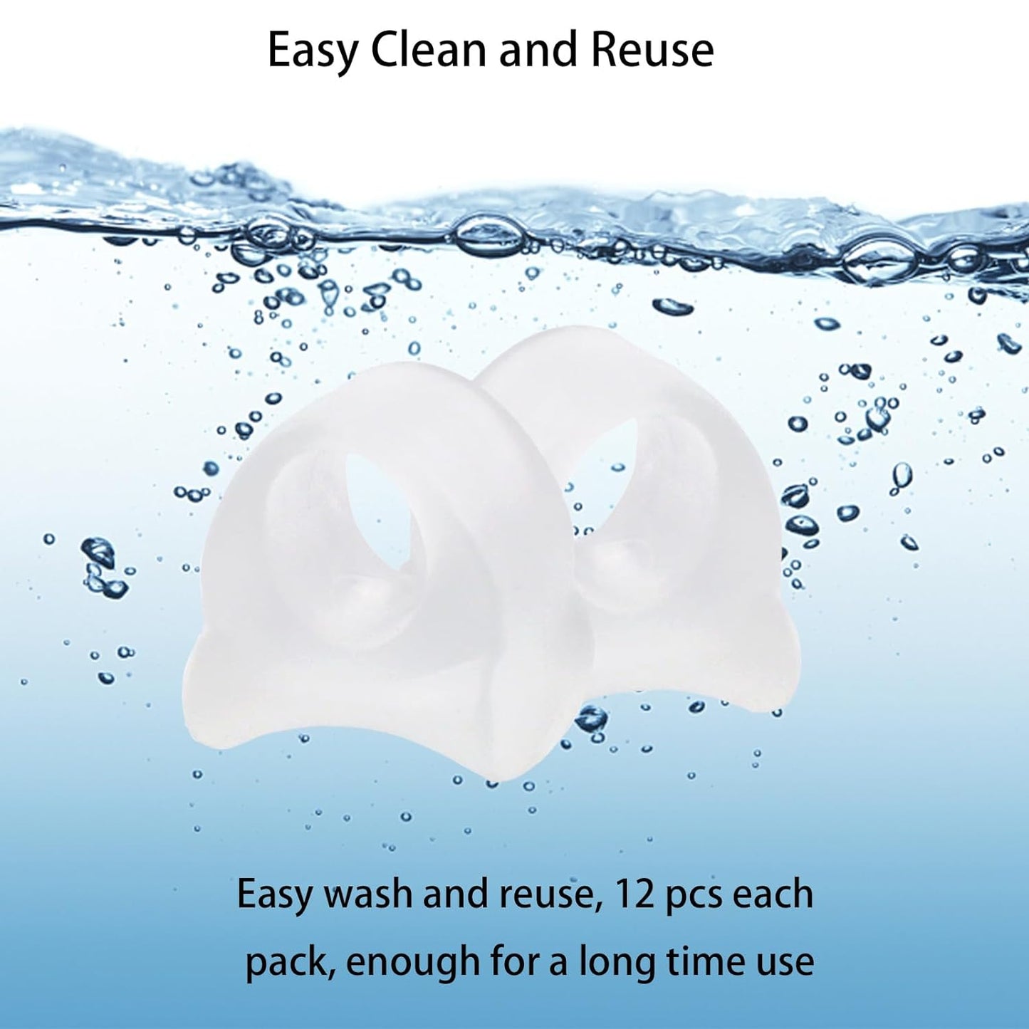 12pcs Gel Toe Spacers include sizes S M L, Toe Separators to Correct Your Toes, Toe Support Big Toe Spacers for Overlapping Toes Bunions Hammer Toe Relaxation Restore Toes to Their Original Shape