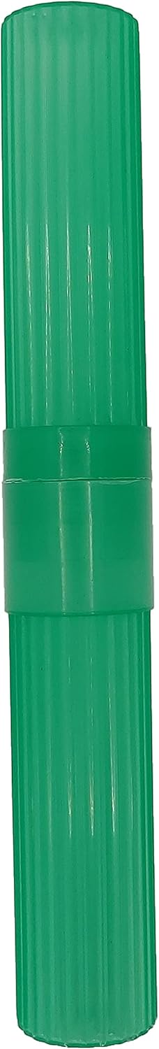 Toothbrush Holder (Green) - Made in The USA. W/Ventilation Holes.
