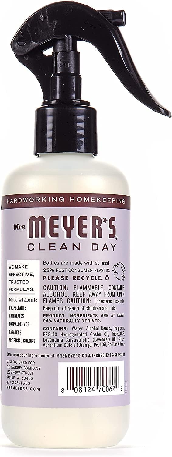 Mrs. Meyer's Clean Day Room Freshener, Lavender 8 Fl Oz (Pack of 2)