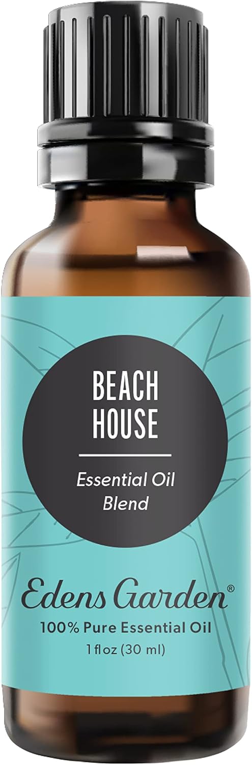 Edens Garden Beach House Essential Oil Blend- 100% Pure Premium Grade, Undiluted, Natural, Therapeutic, Aromatherapy, The Best for Kid Safe, Laundry, Hair 30 ml (1 fl oz)