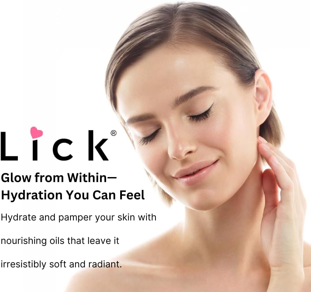 Lick Whipped Cream Aromatic Bath Oil - Natural Sweet Almond, Vitamin E & Jojoba Oils for Luxurious Experience for Women. Moisturizes Dry Skin, 12 Enchanting Aromas, Paraben Free, Made in USA 4 fl oz