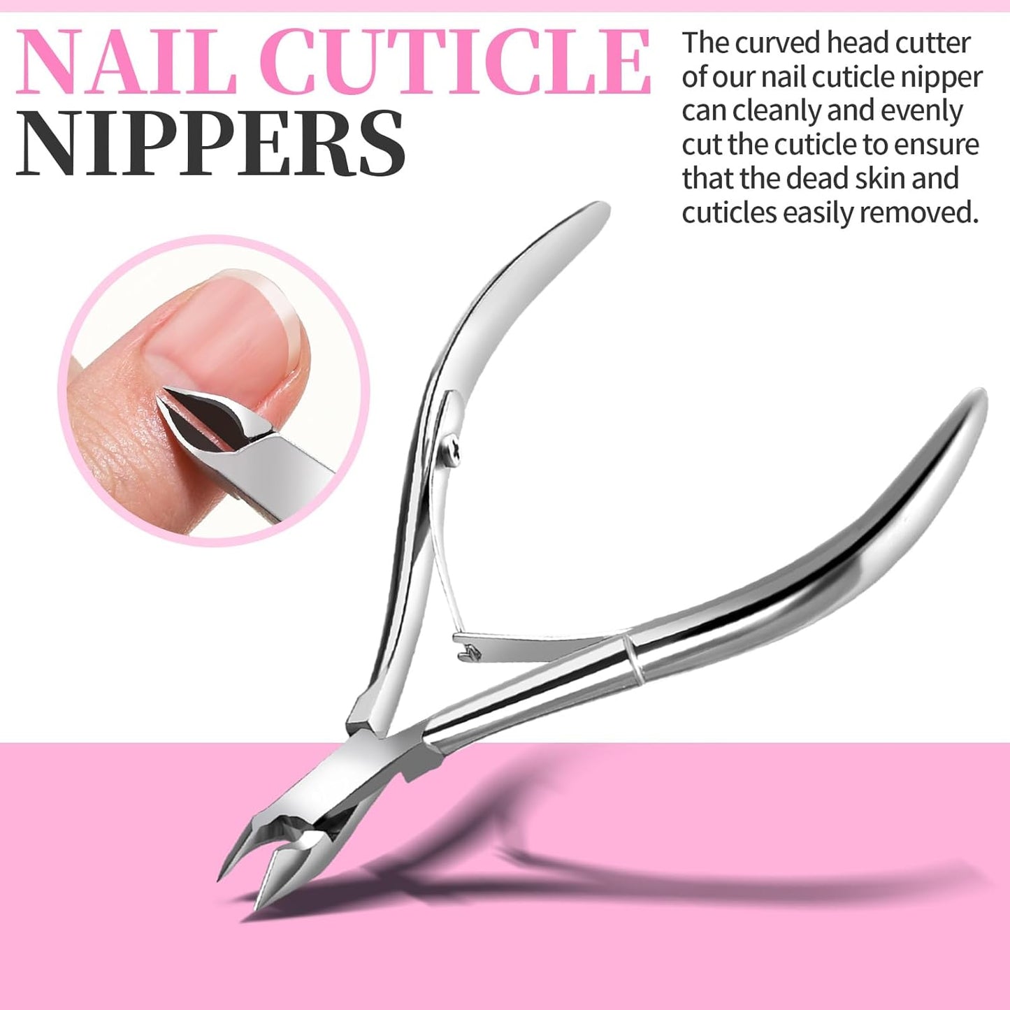 FANDAMEI Nail Buffer Block, 10 PCS Nail Buffer with Different Grit, Buffing Block, Cuticle Trimmer, Nail Tools, Manicure Tools, Nail Care Kit