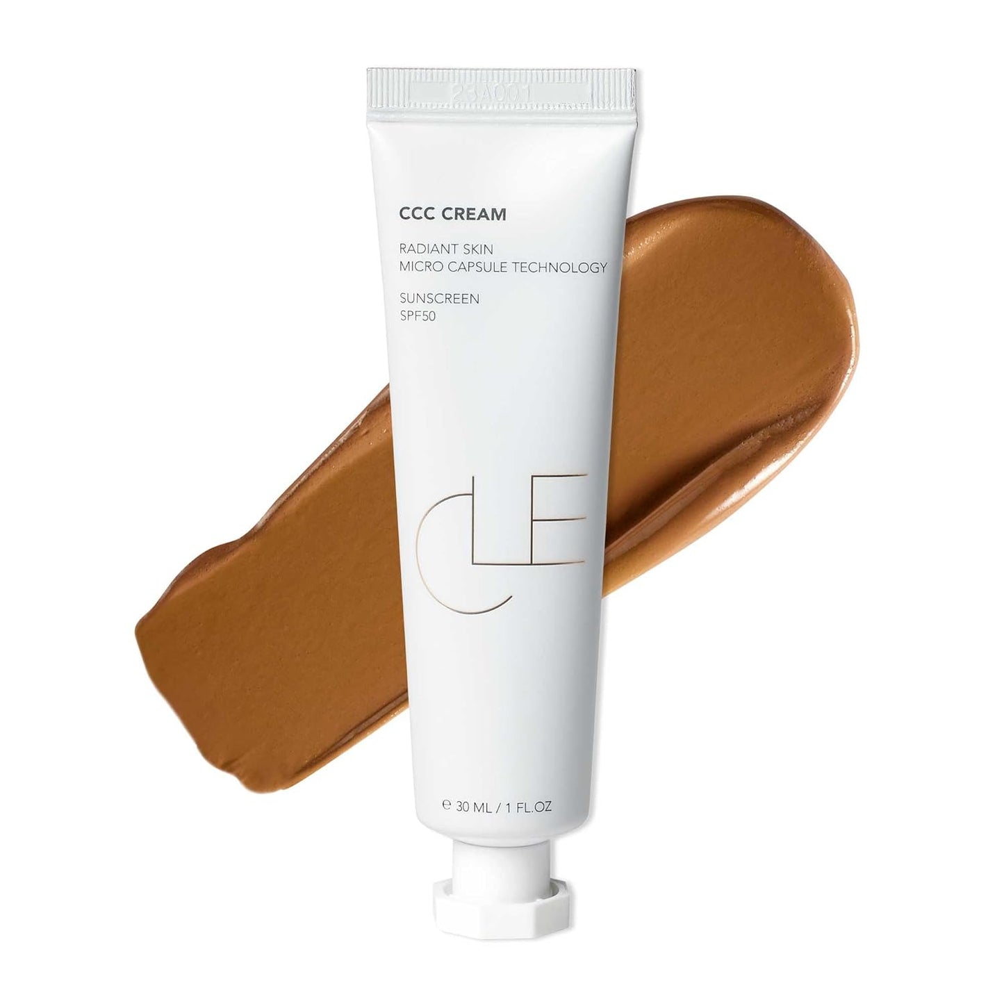 CLE Cosmetics CCC Cream (Golden Medium Deep 403 / SPF 50) - Color Correcting With Sunscreen - Lightweight, Hydrating Foundation - BB & CC Hybrid - Light to Medium Coverage - 1 fl oz