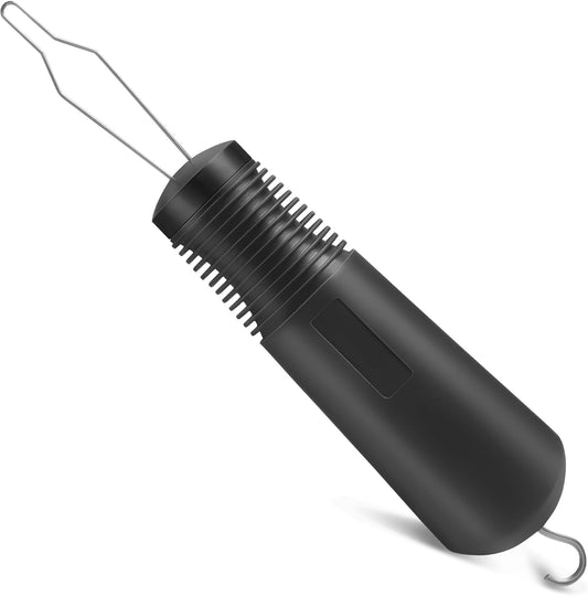 Button Hook, Button Helper Tool for Elderly and Zipper Puller One Hand Aid for Seniors and Arthritis, Buttoning Assist Tool for Shirt Wedding Dress (1 Pack)