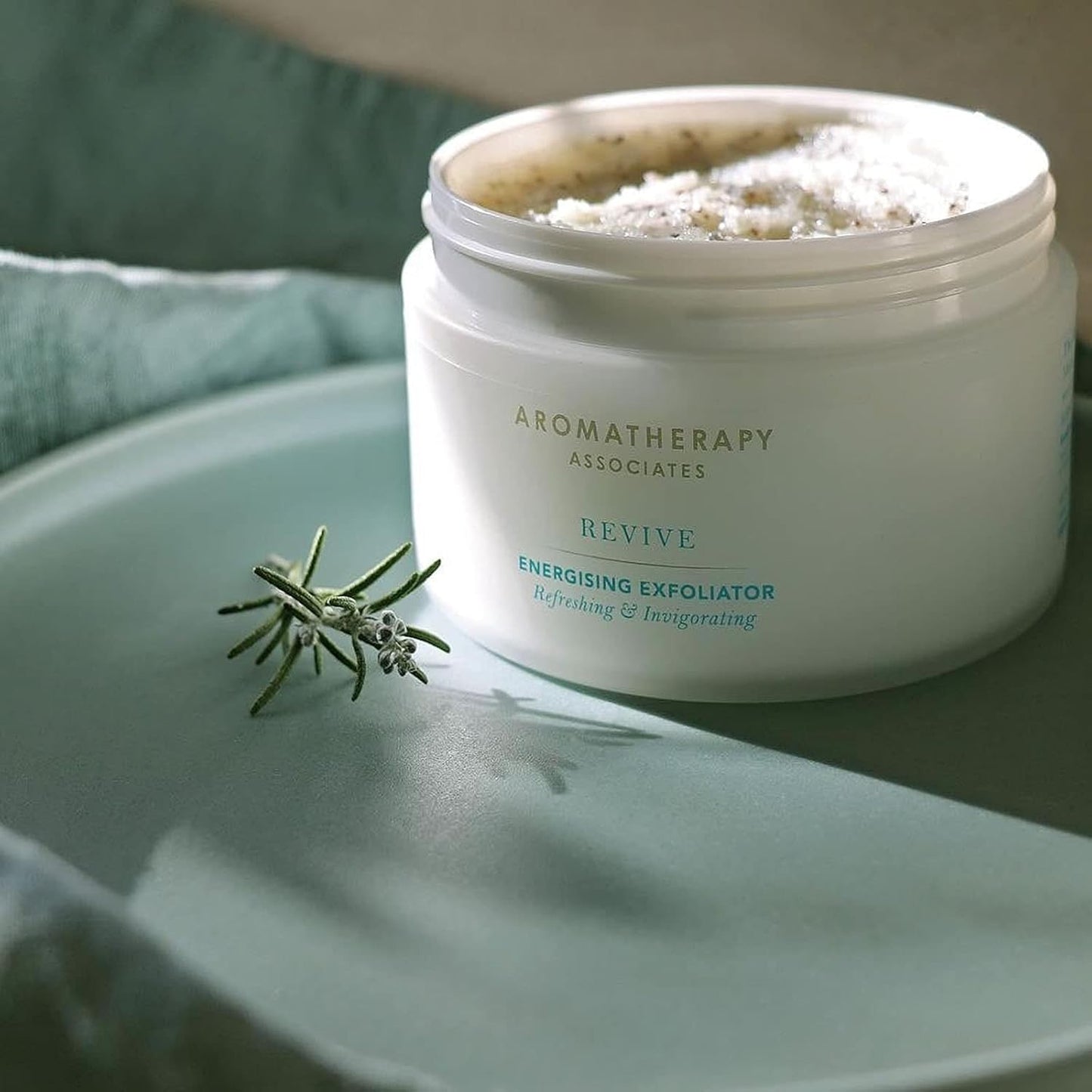 Aromatherapy Associates Revive Energizing Exfoliator. Invigorating Body Scrub for Radiant and Smooth Skin. Made with Rosemary, Juniper Berry and Grapefruit Essential Oils (6.76 oz)