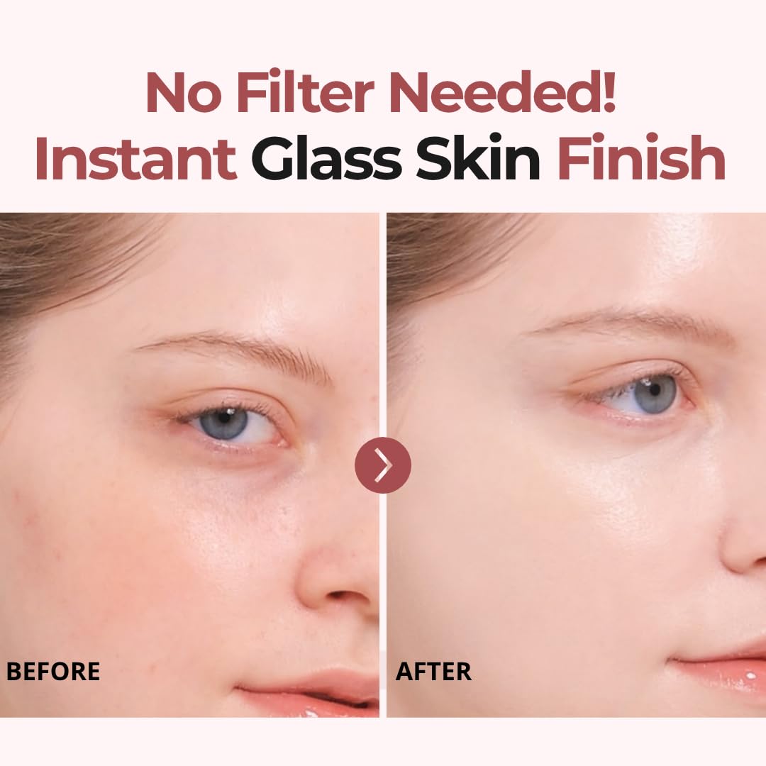 milktouch Cushion Foundation, 24H Flawless Skin, Radiant Shine, No Oxidation, Long-Lasting, Non-Creasing, 60% Hydrating Skincare Infused Korean Foundation, Valentines Gifts (23W Vanilla Beige)