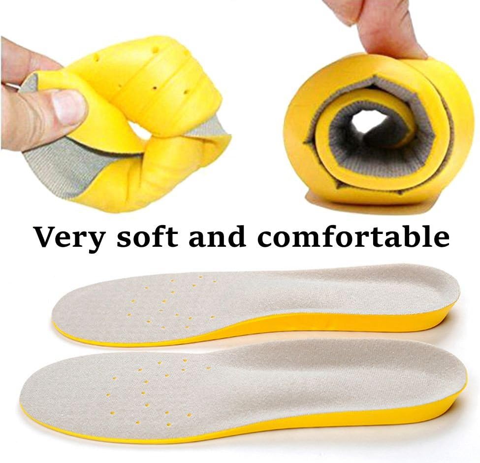 Shoe Insoles, Memory Foam Insoles, Providing Excellent Shock Absorption and Cushioning for Feet Relief, Comfortable Insoles for Men and Women for Everyday Use, M [US M: 6.5-9/W: 7.5-10]