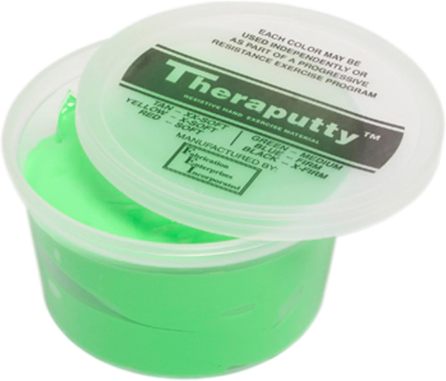 CanDo 10-0920 TheraPutty Standard Hand Exercise Putty, Medium, 1oz