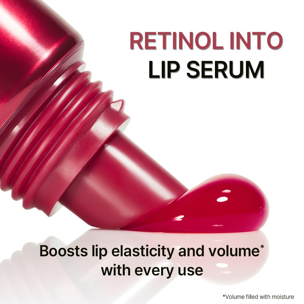 Primera Lip Retinol Serum Tube #Sky Coral | Tinted Hydrating Lip Oil & Gloss, Korean Lip Stain made with Collagen, Long-lasting Plumping & Moisturizing Lip Care Serum (0.24 oz / 7g)