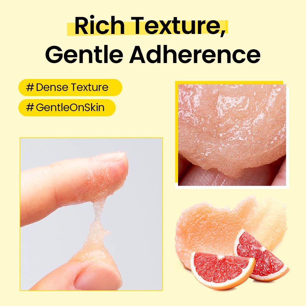 Gorilla Waxing Jelly Sugar Scrub – Exfoliating & Moisturizing Body Polish with Natural Ingredients, Dual Sugar Crystals for Smooth Skin, Prevents Ingrown Hair & Razor Bumps, Korean Skin Care - 7.05 oz