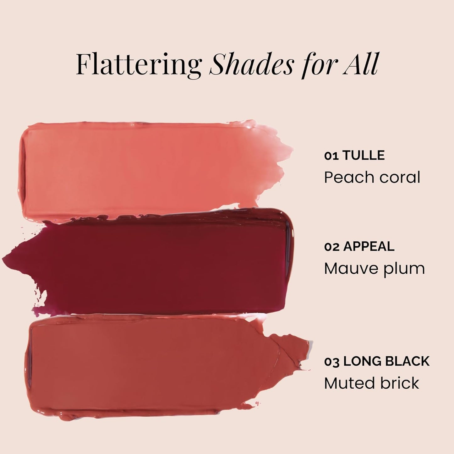 BEIGIC Flush Lip & Cheek Balm - Vegan Buildable & Blendable Multiuse Balm | Natural Flush & Glow | Glowy Blush for Cheeks | Dewy Korean Make Up Cream Blush | 01 Tulle - Peach Coral, 0.14 fl.oz