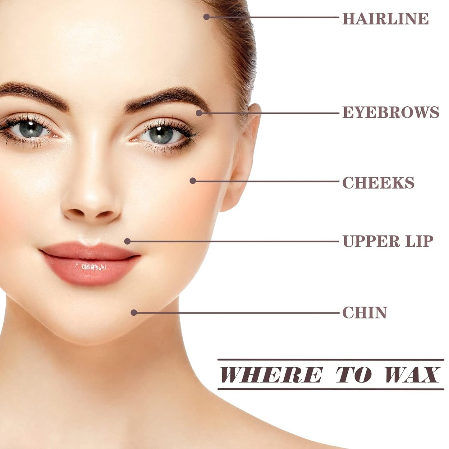 Mini Wooden Wax Applicator Sticks for Eyebrow, Lip, Nose Hair Removal - Facial Spatulas for Smooth Skin at Home or Spa (2400 Pieces)