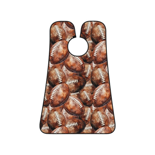 Football Beard Bib Apron, Beard Hair Catcher For Men Shaving, Waterproof With Suction Cups