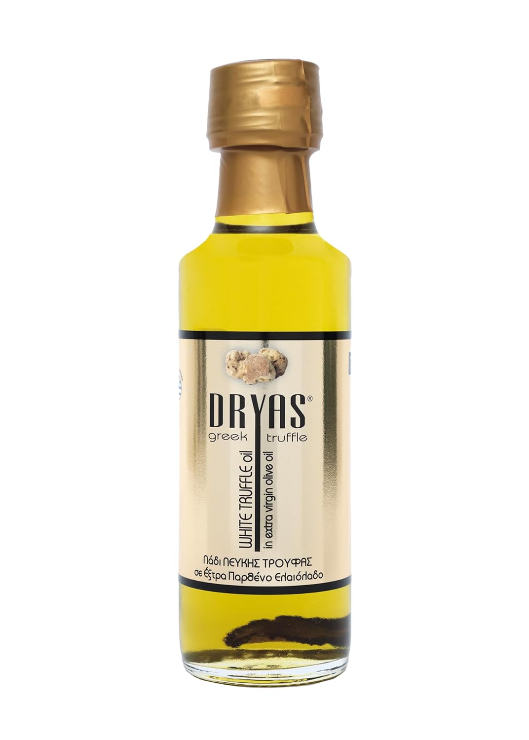 Dryas White Truffle Oil | Made from Wild Greek Truffles and Greek Extra Virgin Olive Oil | Harvested by Our Trained Dogs in the Mountain Forests of Northern Greece