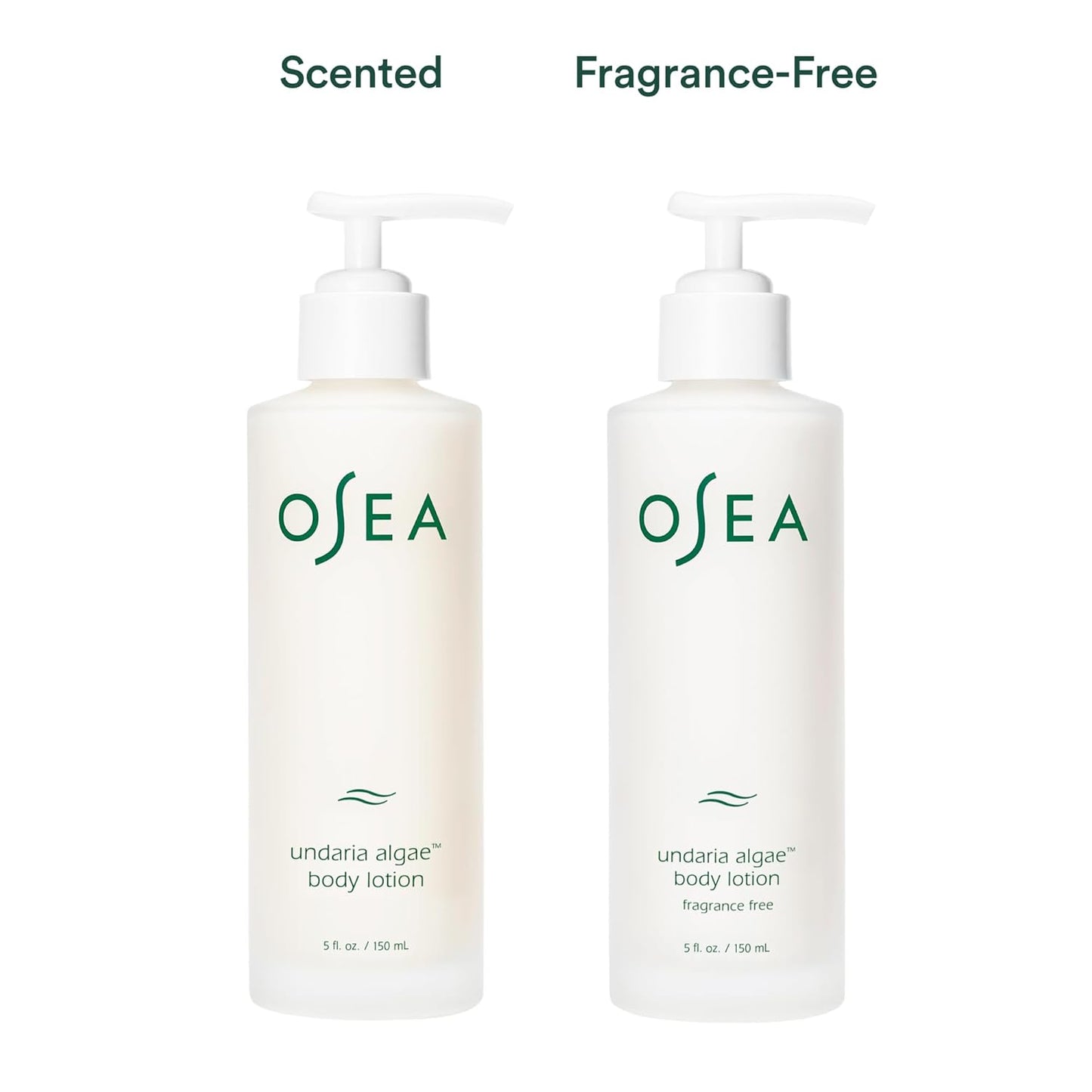 OSEA Undaria Algae™ Fragrance Free Body Lotion 5 oz - Ultra-Hydrating & Lightweight - Firms Skin in 4 Hours - Packed with Undaria Seaweed & Hyaluronic Acid - Hypoallergenic Formula