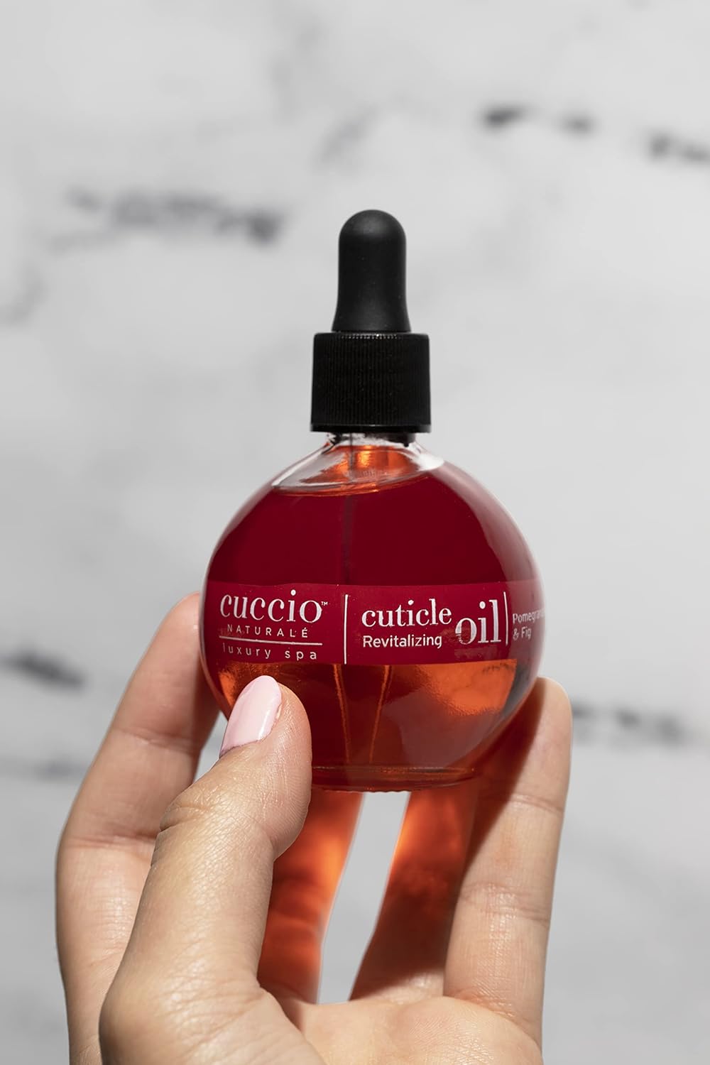 Cuccio Naturale Revitalizing Cuticle /Hydrating Oil For Repaired Cuticles Overnight - Remedy For Damaged Skin And Thin Nails - Paraben /Cruelty-Free Formula - Pomegranate And Fig - 2.5 Oz