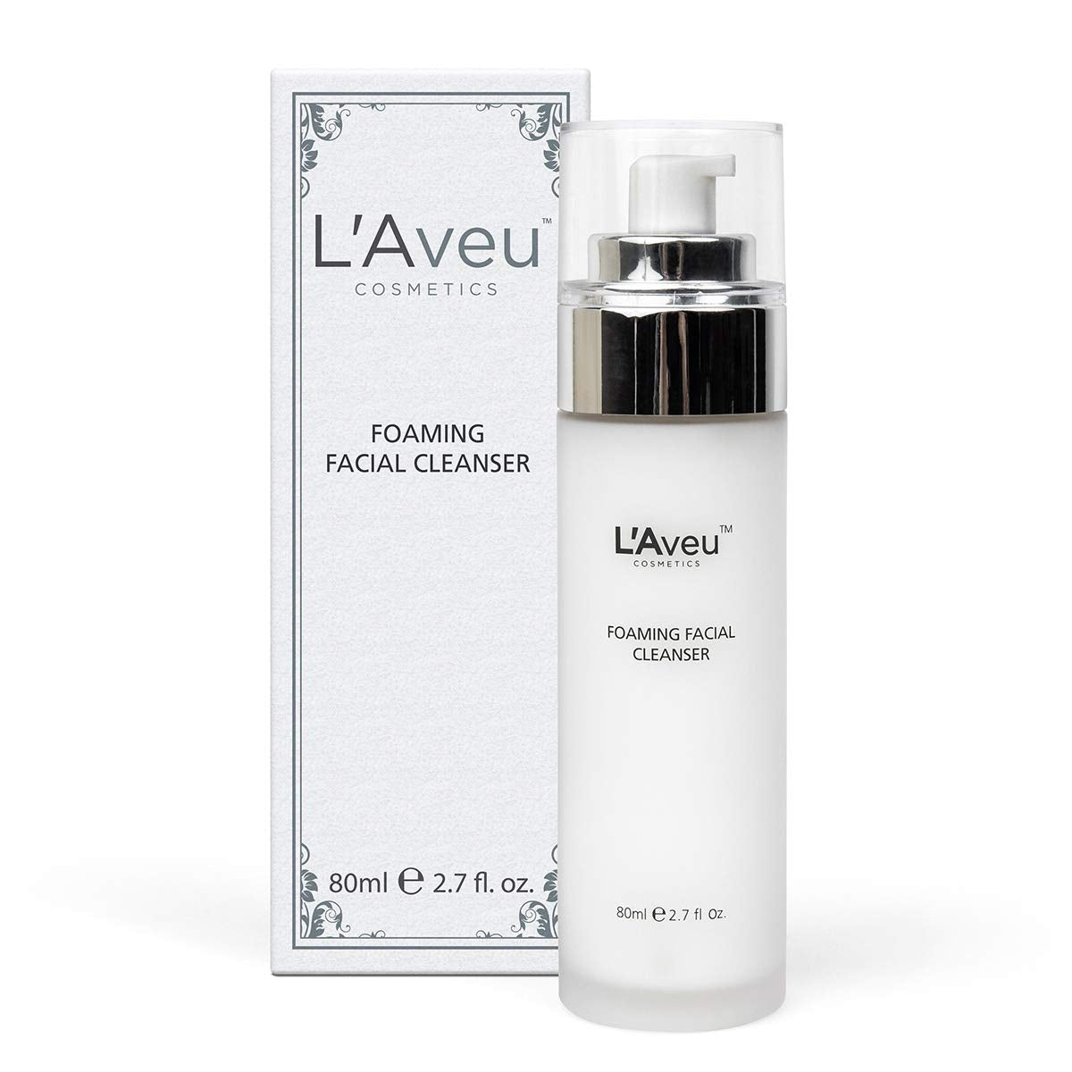 L’Aveu Foaming Facial Cleanser; Facial Cleansing Wash for All Skin Types - 2.7 fl oz