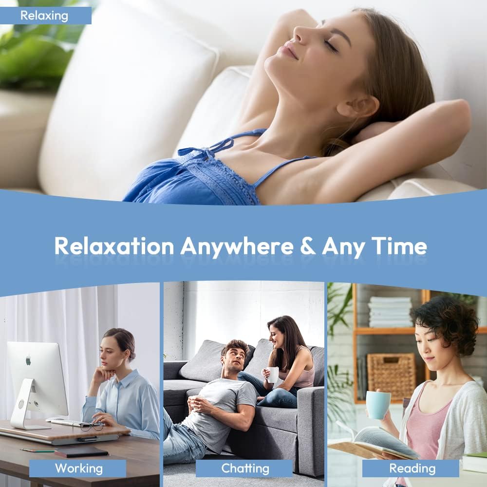 Microwavable Heating Pad with Washable Cover, 8 x 18 Microwave Heating Pad for Neck and Shoulders, Moist Heat Bean Bag Warm Compress for Knee, Joints, Wrist, Abdomen (Light Blue)