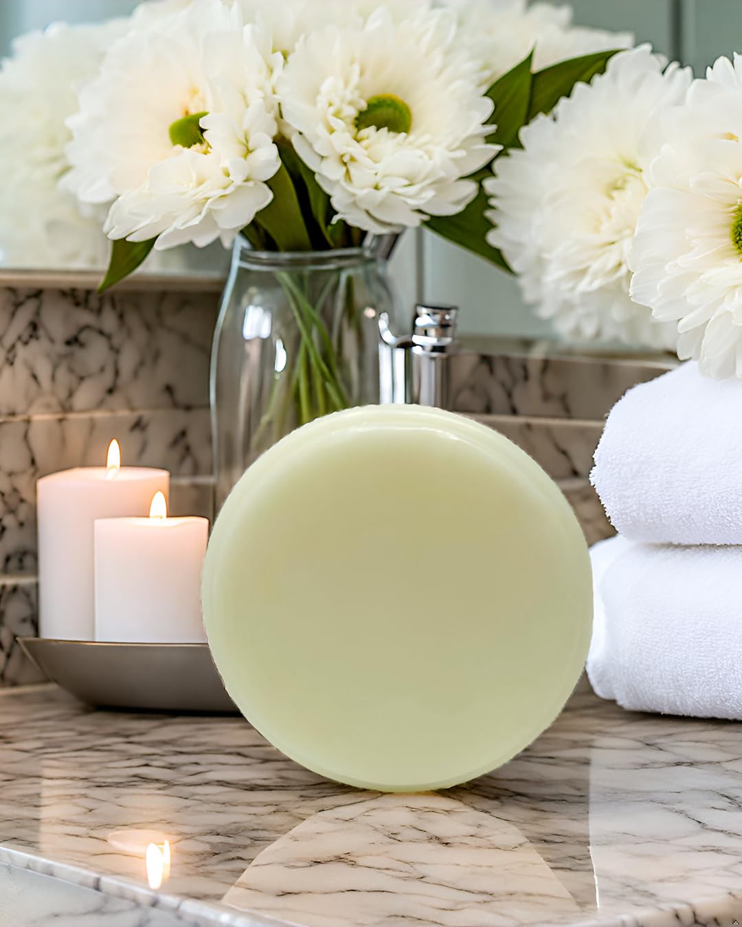 Women's Fragrance Free Shea Butter Shaving Soap – Ideal for Sensitive Skin, Long Lasting, and Perfect for Shaving Legs – Moisturizes and Rehydrates Skin (Pack of 3)