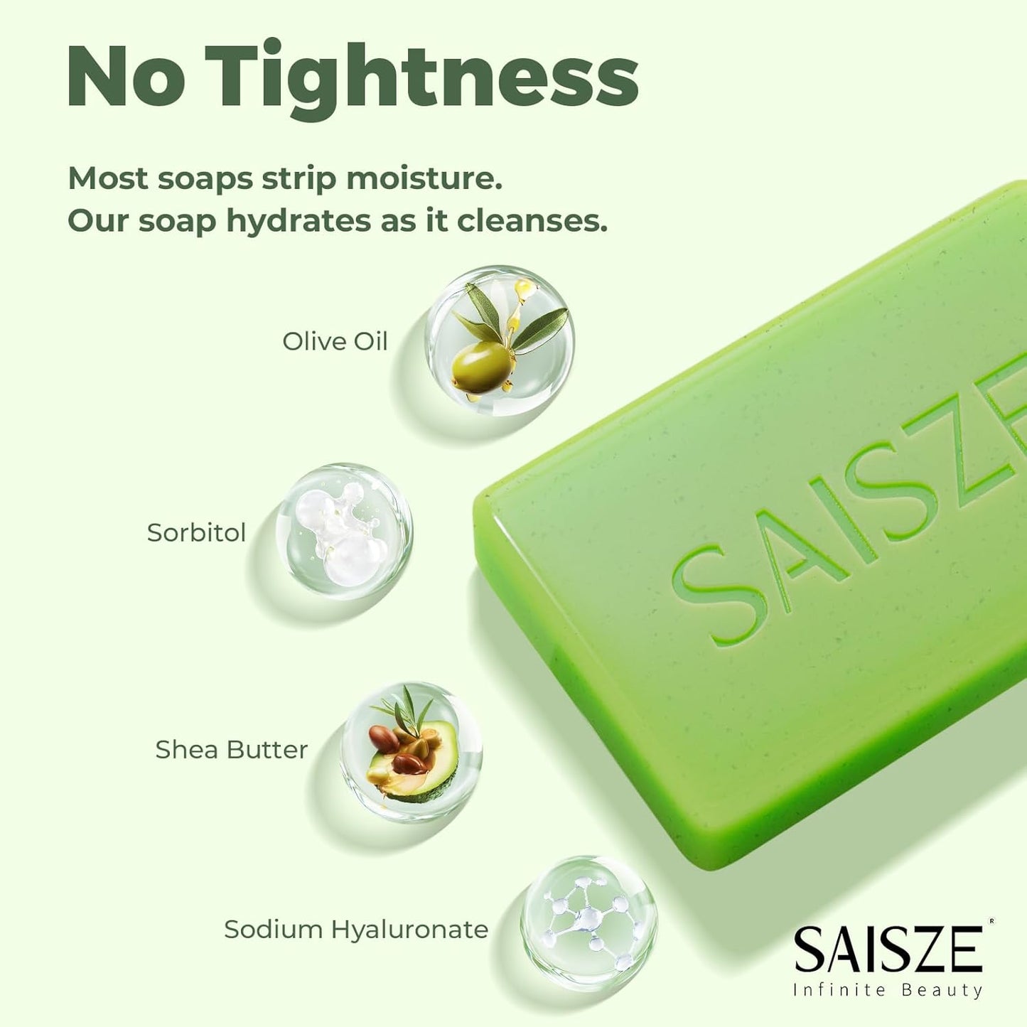 Tea Tree Soap, Handmade Soap Bar for Face and Body, Cold Process, Soothing Hydrating Body Wash for Clear Healthy Skin 8 Ounce