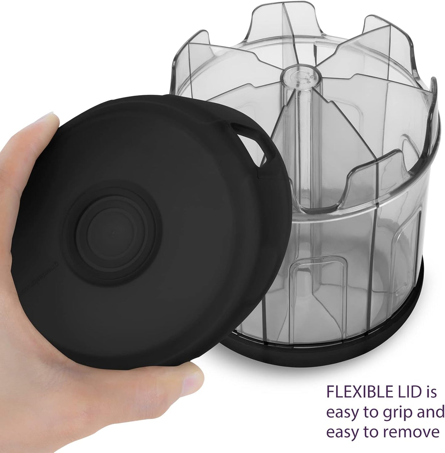 Extra Large Supplement Organizer with XL 7 Compartments, TPU Soft Lid Easy to Load and to Use Pill Dispenser, 1 Month Jumbo Vitamin Holder Medicine Organizer Storage