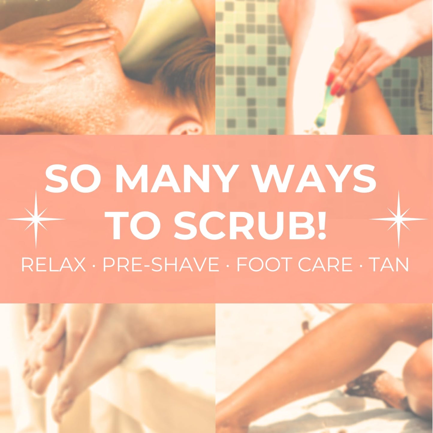 Himalayan Salt Scrub 10 oz - UNCOVER ULTIMATE SKIN HYDRATION and bestow glowing, healthier skin - The best stocking stuffer.