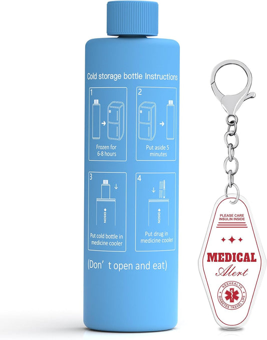 Ice Packs for Insulin Pen Cooler Travel case-74h 7pen Medication Cooler Accessories