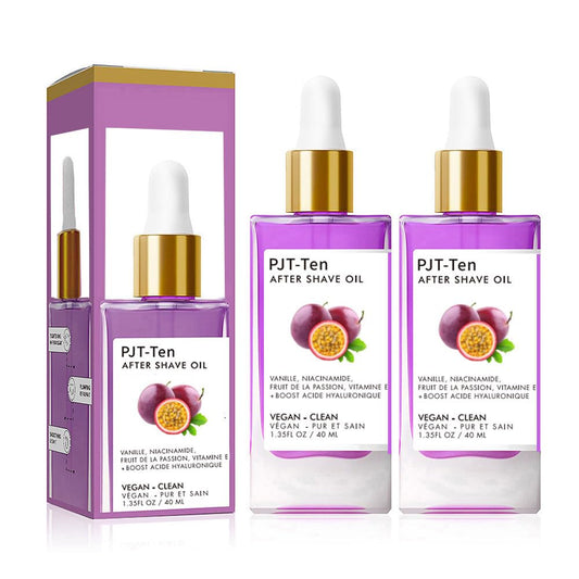 Strawberry Vanilla After Shave Oil, After Serve Oil for Smooth Skin, Moisturizing, Prevent Ingrown Hairs & Dryness, Reduce Ingrown Hairs & Dryness (2-PCS Passion Fruit, One Size)