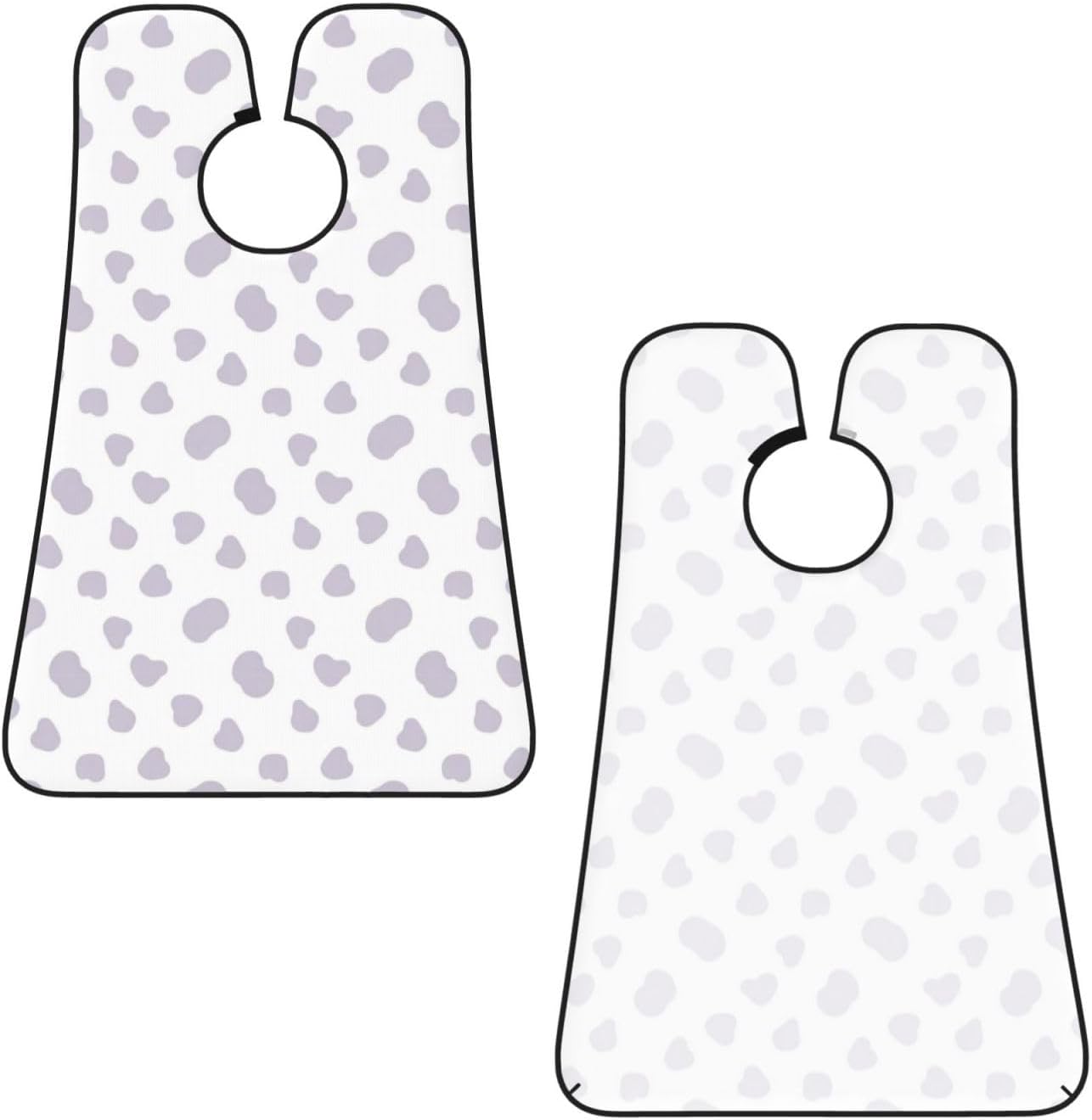 Beard Trimming Catcher Apron, Waterproof Non-Stick Grooming Bib for Shaving, Ideal for Men Dad Father’s Day, Cute Cartoon Pandas Shave Bib