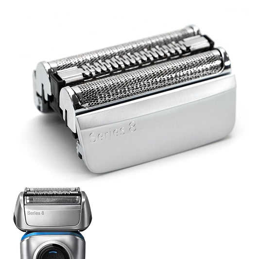 83M Series 8 Shaver Replacement Blade Compatible with Braun Series 8 Replacement Head&for Braun S8 Replacement Head,Foil&Cutter for Series 8 Wet&Dry Electric Razor Models 8370cc 8340s 8350s