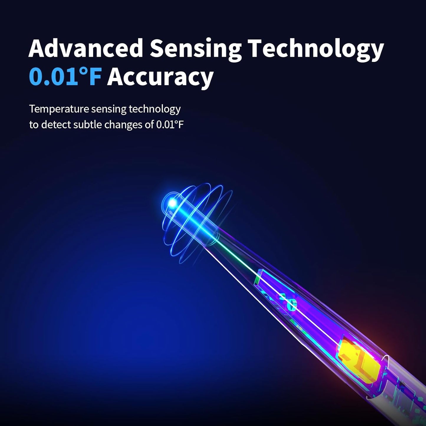 Boncare Rechargeable Digital Basal Thermometer for Ovulation & Body Temperature - Underarm Use Only for Fast Accurate Reading for Adults, Kids & Baby