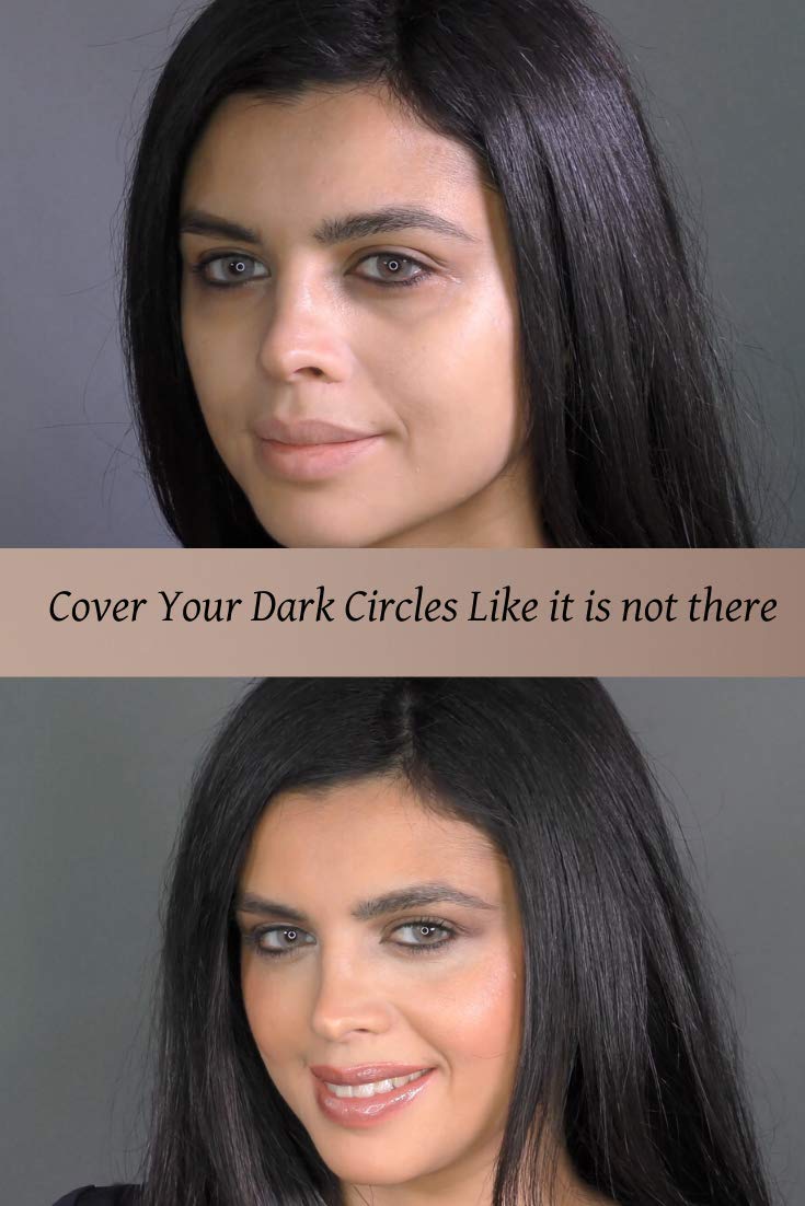 Camoufleur Mineral Makeup Under Eye Concealer Medium. This Dark Circle Concealer Cream Made in USA with NO Parabrn