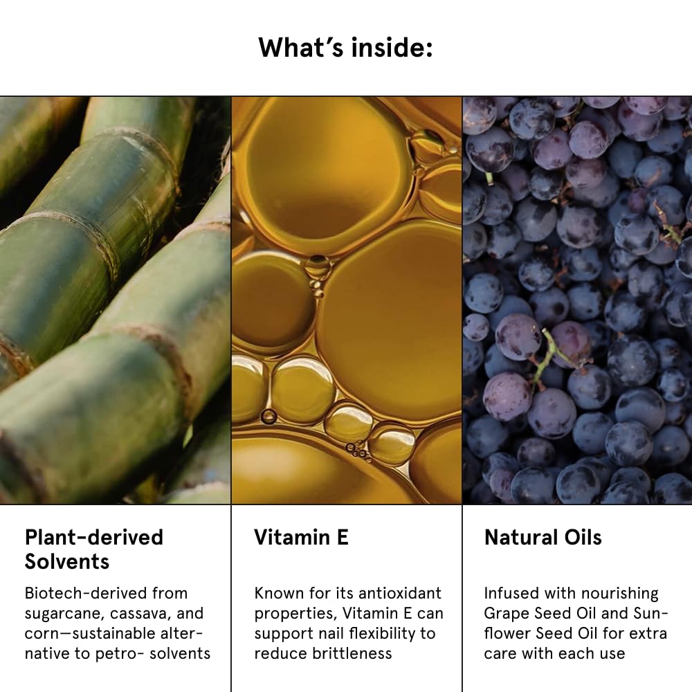 gitti Plant-based Nail Polish I Non-Toxic, 30-Free, Based On Natural Origin Ingredients, Cruelty-Free, Vegan, High Performance Colors, Glossy Finish, Shade no. 206 Pink Gleam (0.5 fl oz)