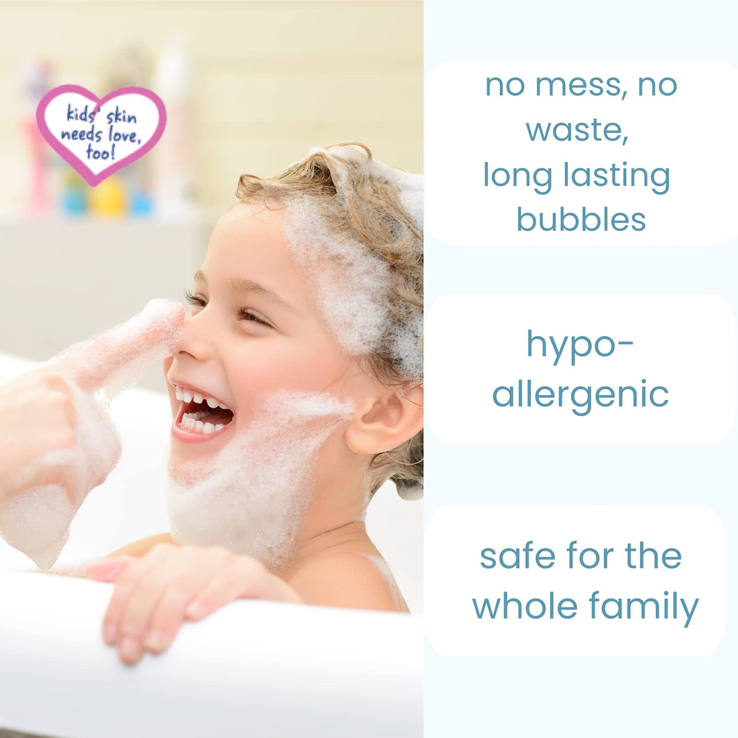 TruKid Bubble Podz Bubble Bath for Kids, Toddlers, & Babies, Tear Free Gentle & Refreshing Bath Bomb for Sensitive Skin with Natural Moisturizers, Non-Toxic, pH Balanced, Eucalyptus Scent (24 Podz)