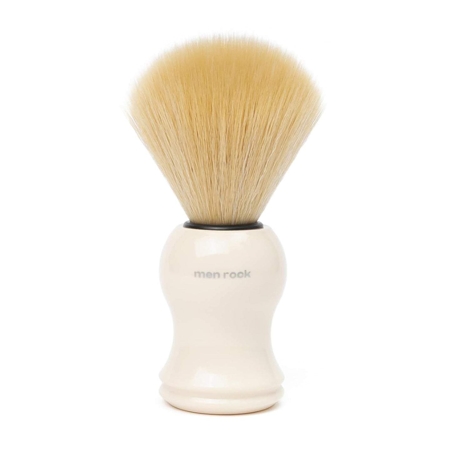 Men Rock The Life Shaver Essential Shaving Kit - Sandalwood - Beard Care Kit for Men - Shaving Cream, Synthetic Brush - Mens Face Care - 3 Pc