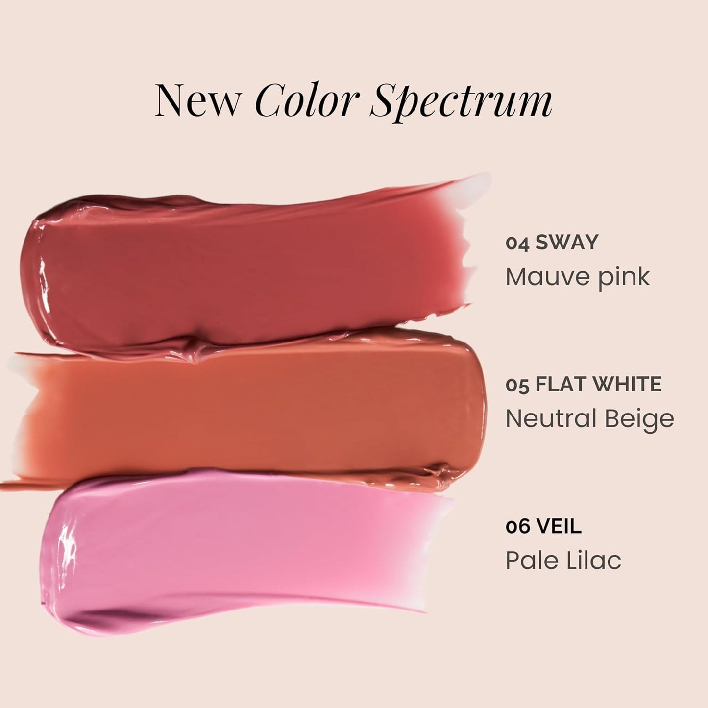 BEIGIC Flush Lip & Cheek Balm - Vegan Buildable & Blendable Multiuse Balm | Natural Flush & Glow | Glowy Blush for Cheeks | Dewy Korean Make Up Cream Blush | 04 Sway - Mauve Pink, 0.14 fl.oz