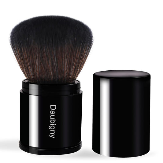 Retractable Kabuki Makeup Brush,Daubigny Powder Brushes Foundation Travel Foundation Brush for Blush Bronzer & Powder…
