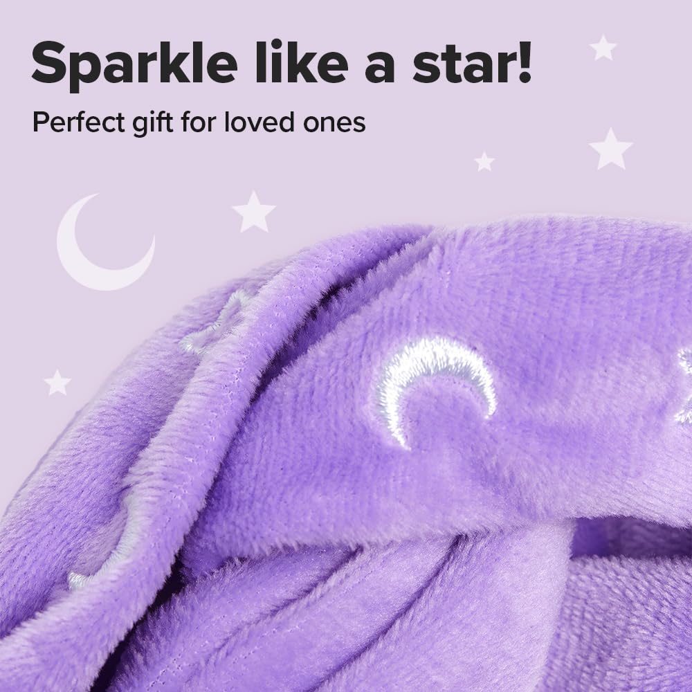 I DEW CARE Face Wash Headband - Twinkle Star | Adorable Design, Perfect for Washing & Cleansing, Makeup and Spa, Bath, Skincare, Quick Dry, Soft & Fuzzy, Non Slip, Teen Girls Stuff
