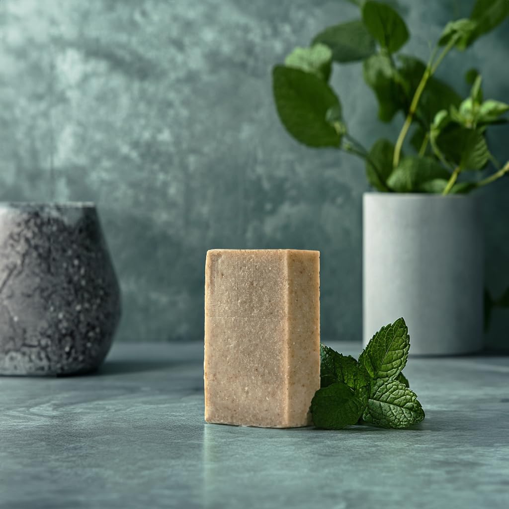 Crate 61 Organics, Handmade in Canada, Plant Based Cold Process Natural Bar Soap For Face And Body, With Premium Essential Oils, For Men And Women 3 Pack (Eucamint)