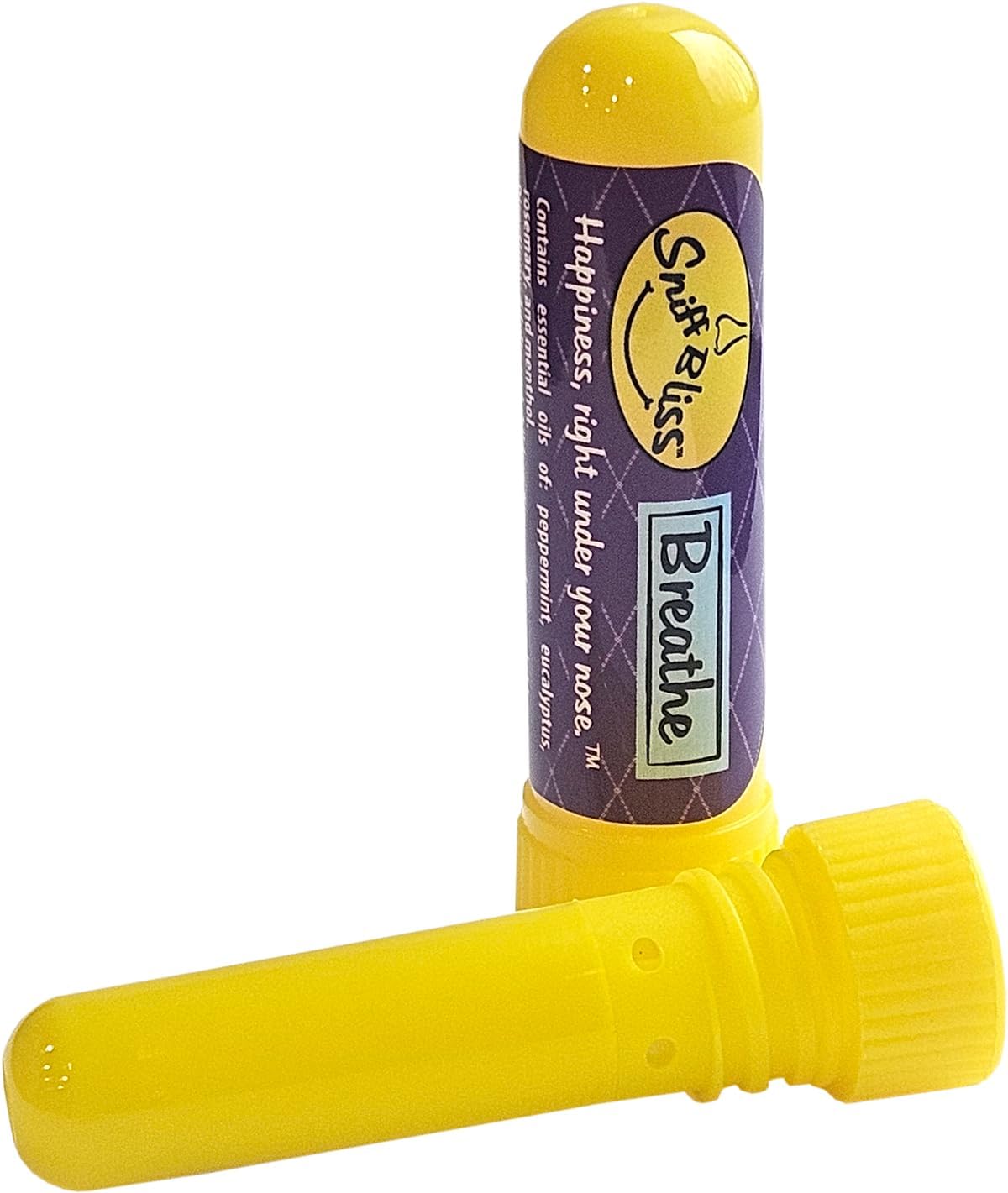 Nasal Aromatherapy Inhaler Variety Pack | Relax, Breathe & Bliss | Convenient USA-Made Nasal Sticks with Essential Oils & Menthol | 3 Pack (1710 mg)