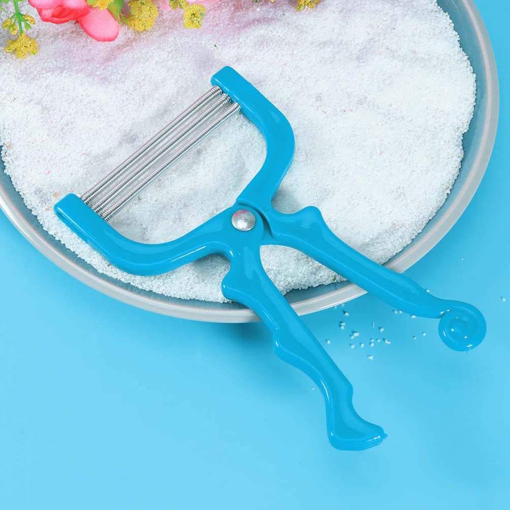 3Pcs Facial Hair Remover Spring Eyebrow Face Epilator Coil Portable Hair Remover Manual Face Hair Removers Threaders Spring Threading Tool for Women Lady