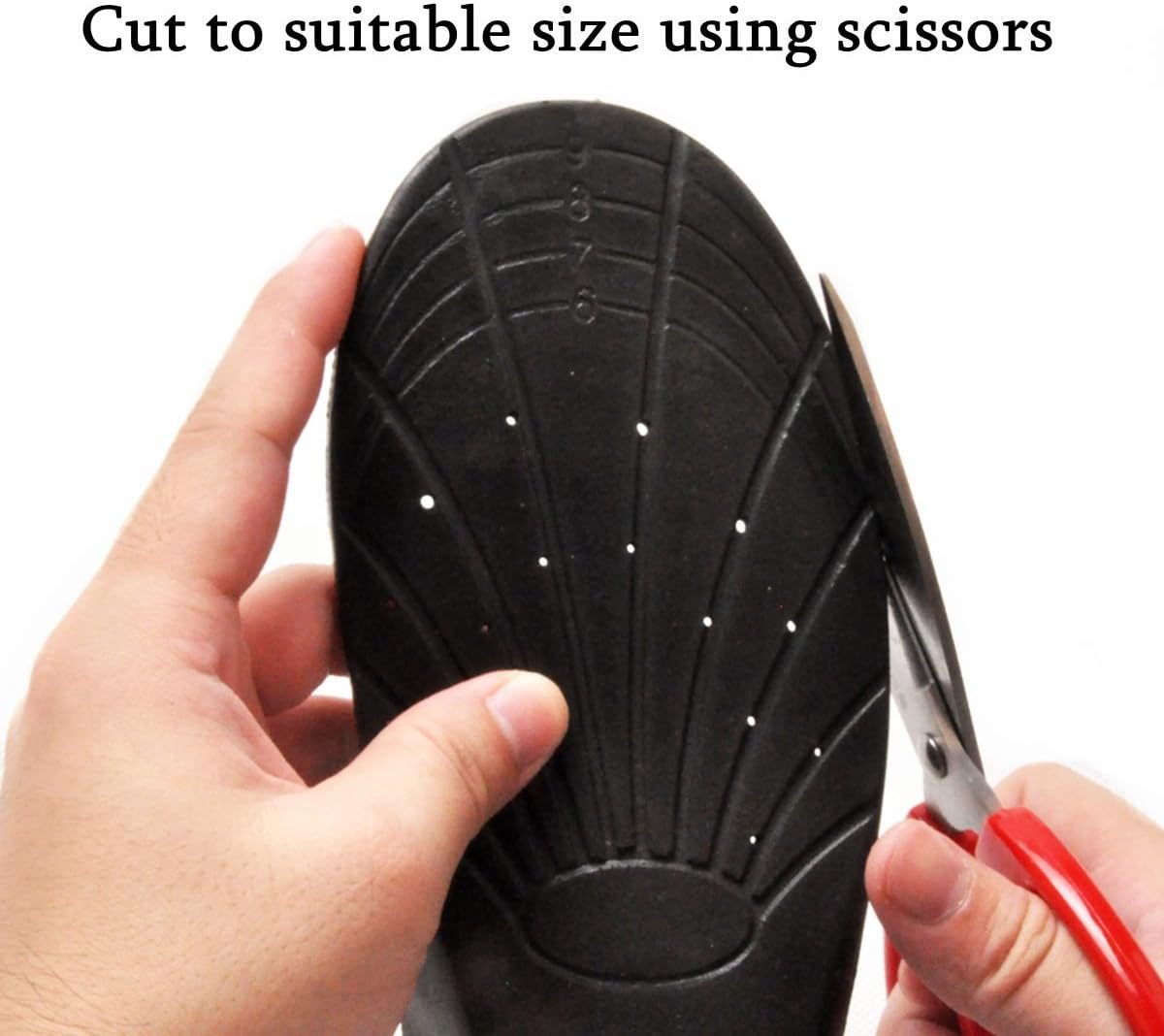 Shoe Insoles, Memory Foam Insoles, Providing Excellent Shock Absorption and Cushioning for Feet Relief, Comfortable Insoles for Men and Women for Everyday Use, S [US M: 4-6/W: 5-7]