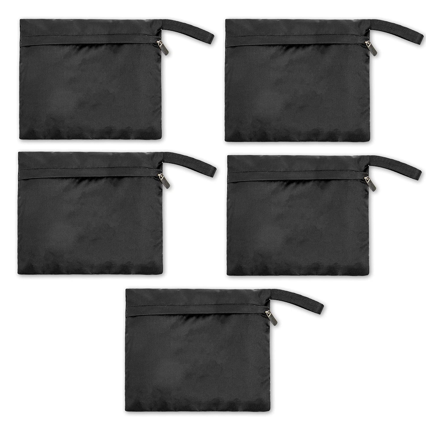 Joyo roy Small Wet Bag Mini Wet Bag Period Bag Black for Private Secret Waterproof Reusable for Girls Women Multi Use for Mama Cloth/Menstrual Pads/Sanity Cups/Breast Pads/Make Up Remover Pads