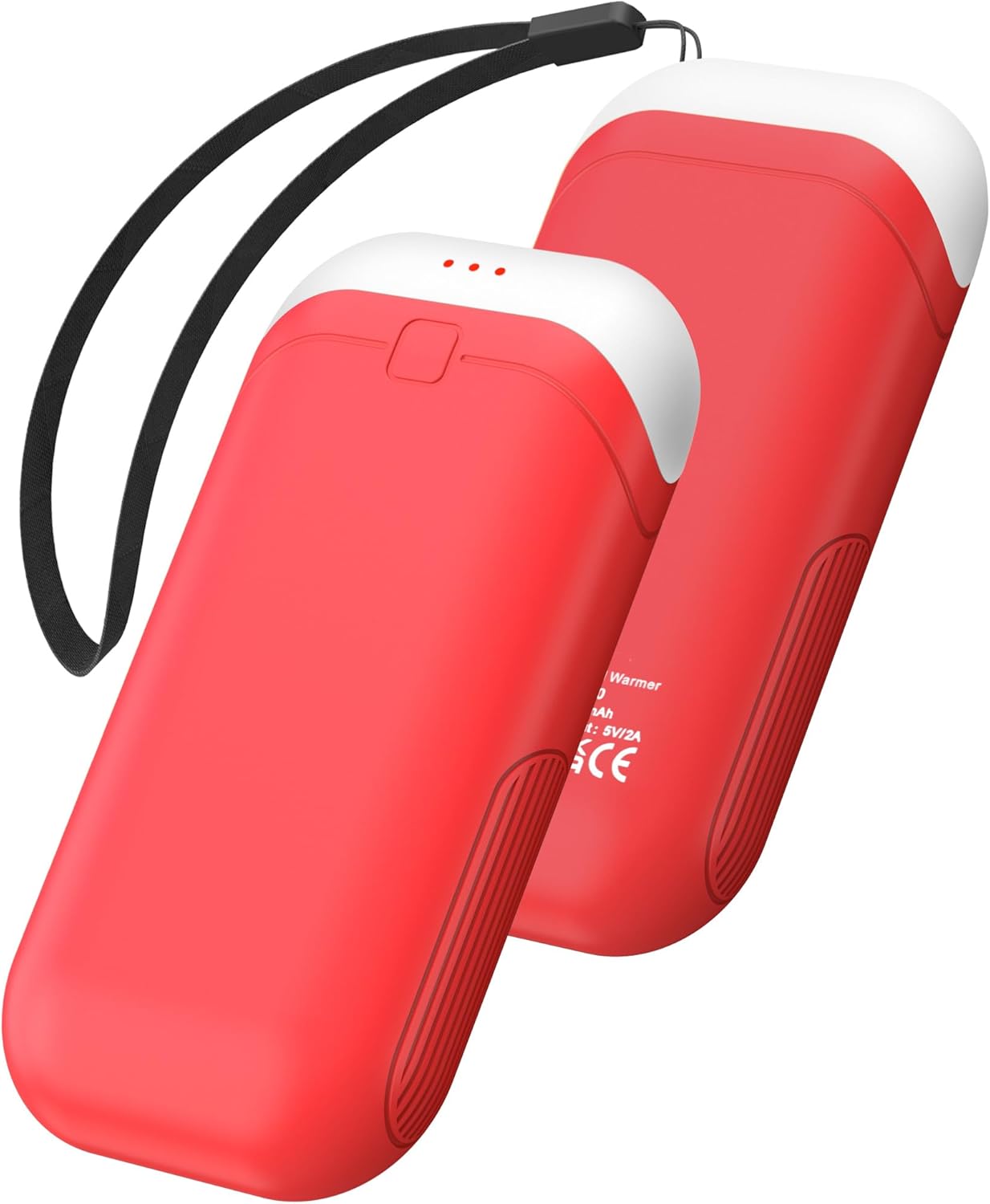 Hand Warmers Rechargeable [Double-Sided Heating] [Equipped with Heat-conducting Silicone][Shockproof] Suitable Skiing for Golf Hunting Hiking Outdoor Camping