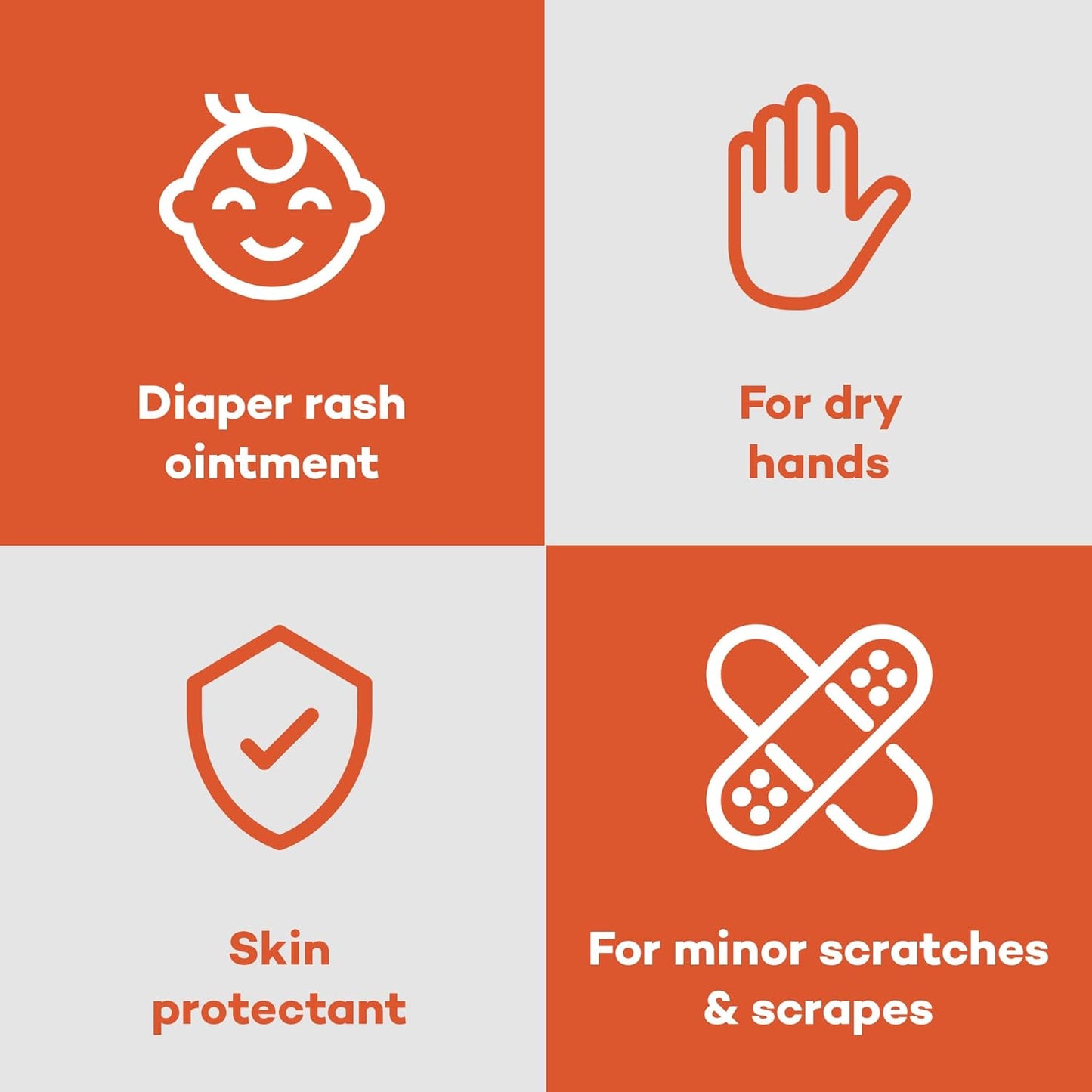 Dealmed A&D Ointment | Diaper Rash Cream for Baby with Vitamins A & D | Moisturizing Skin Protectant | Soothes and Nourishes | Healing Ointment for Dry and Cracked Skin (144 Packets/Box, Pack of 1)