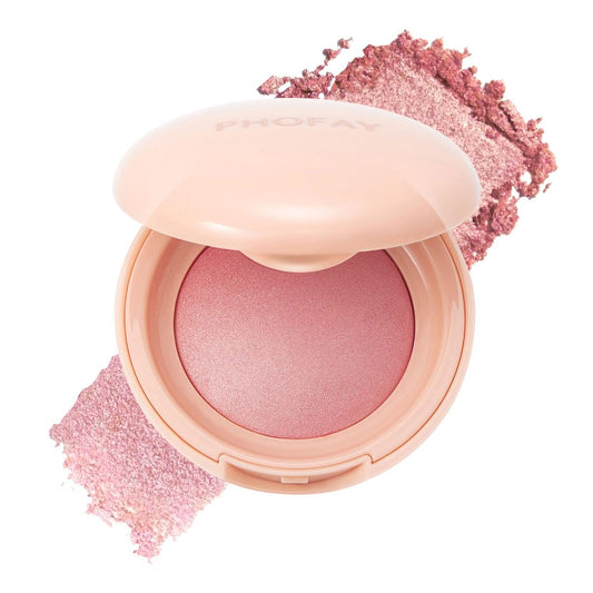 Luminous Blush Powder-Multi-Use Formula, Ultra-Fine & Smooth, Longer-Lasting Wear with Natural Luminous Glow (01#)