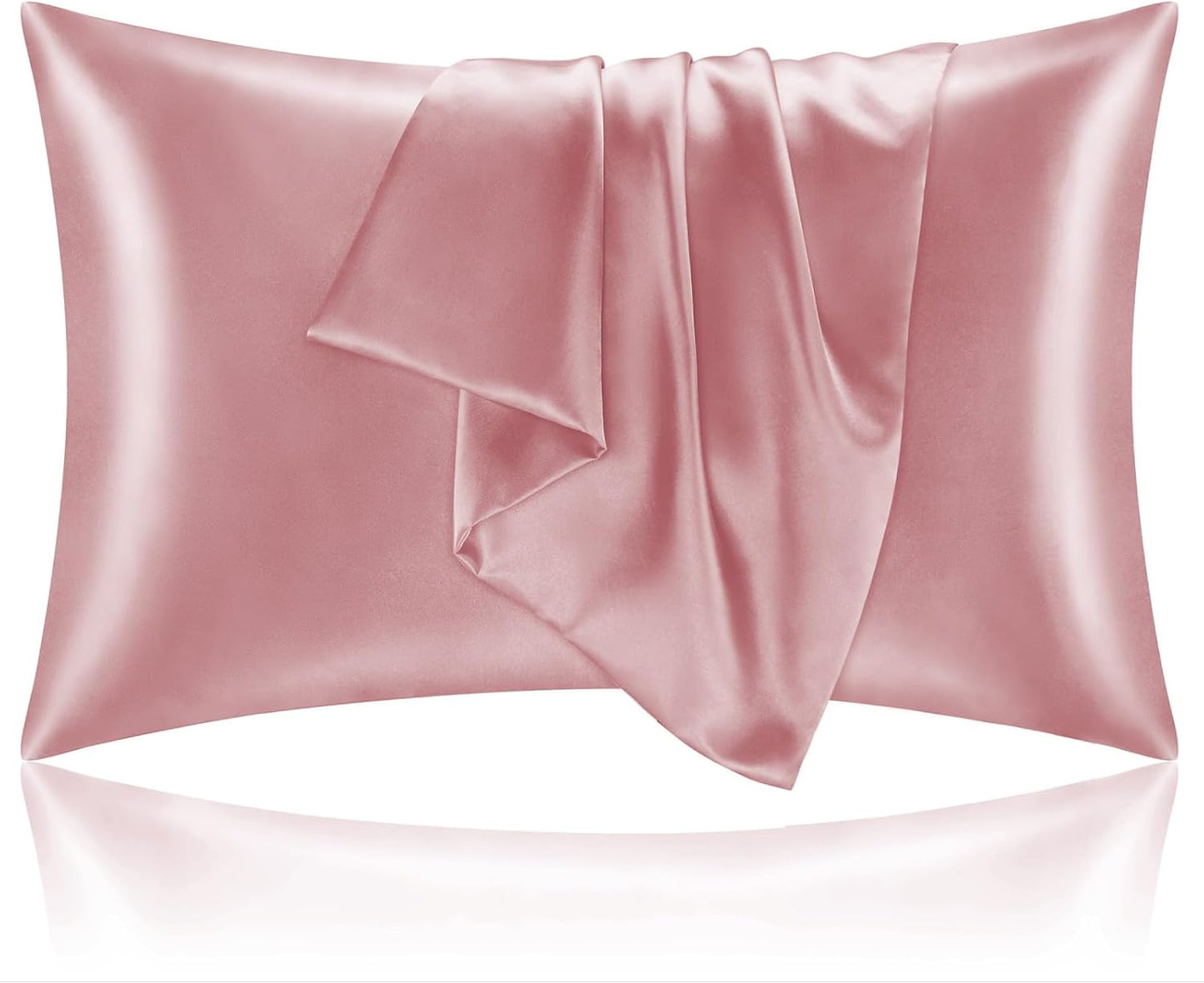 BEDELITE Satin Pillowcase for Hair and Skin, Super Soft and Cooling Similar to Silk Pillow Cases 2 Pack with Envelope Closure, Gift for Women Men(20"x30" Queen Size, Nostalgia)