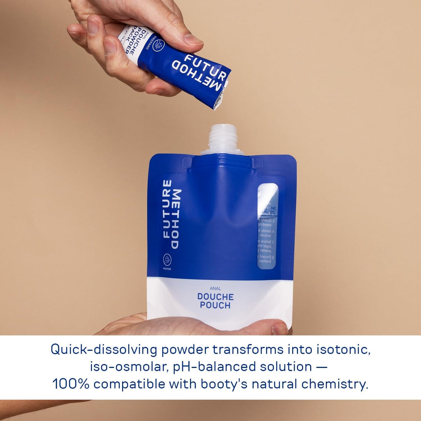 Anal Douche Kit 200ml - Disposable Intimate Wash - All-in-1 Anal Cleaner with Isotonic and Iso-Osmolar Solution - Hydrating and Calming Gentle Care for Safe and Confident Play, (Pack of 10)