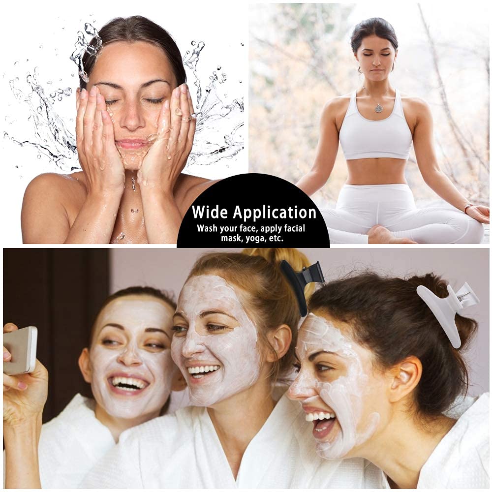 Ondder Hair Clips for Styling, Cutting, Coloring - Butterfly Claw Clamps and Pro Salon Accessories for Women and Girls