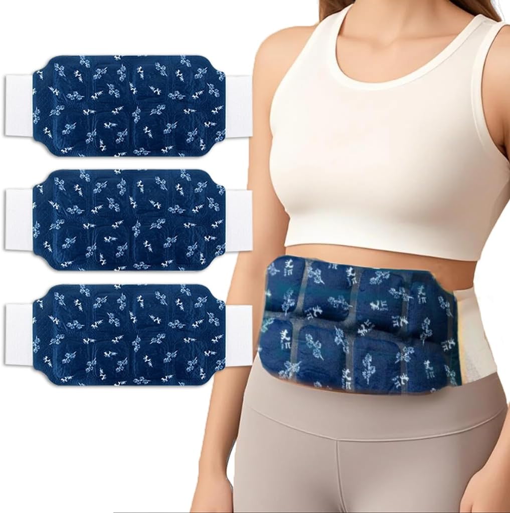 Heat Patches for Period Cramps, Portable Heat Patches for Lower Back, 3s Fast Warm Up, Pain Relief as Anniversary Christmas New Year Gift for Women Man